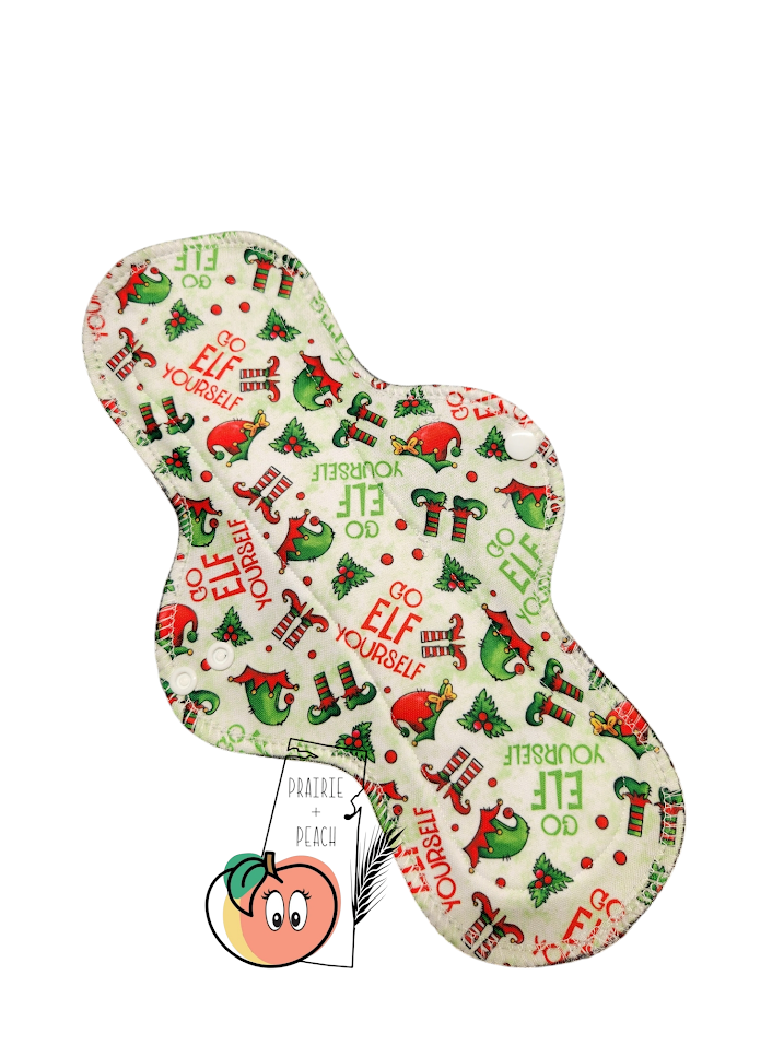 Elf Yourself - Pique Stay Dry Topper, Washable Cloth Pad