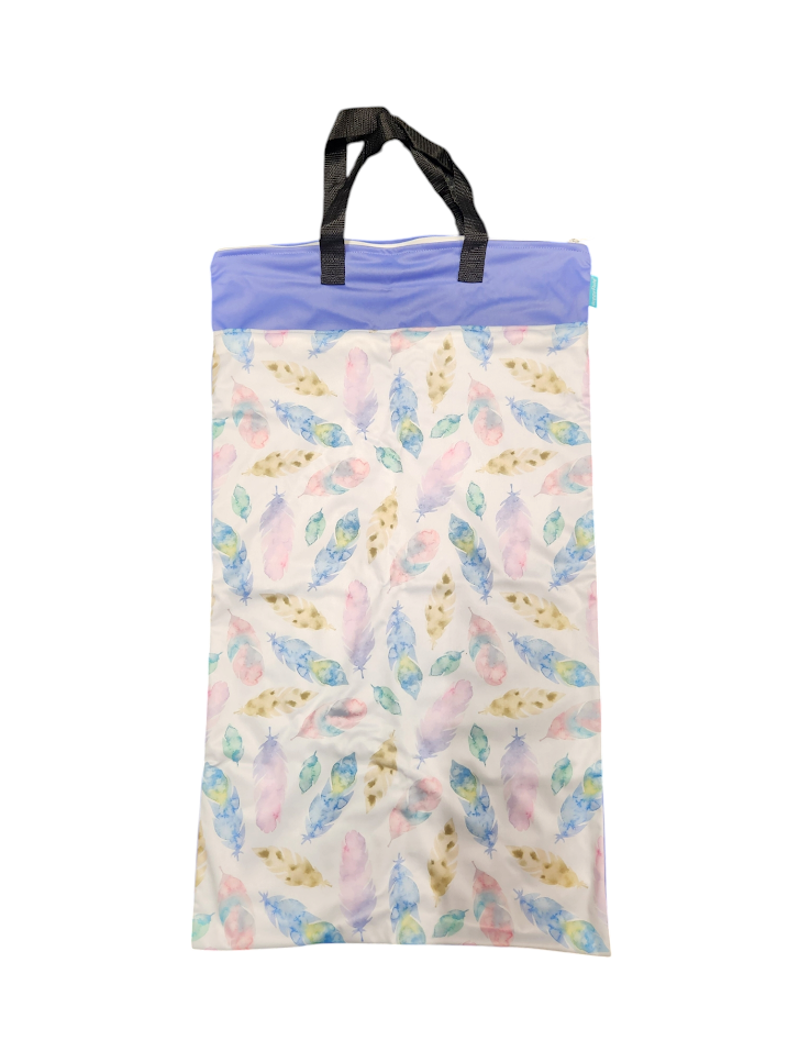 Large Printed Double Zipper Wet Bag 40" x 15.5"