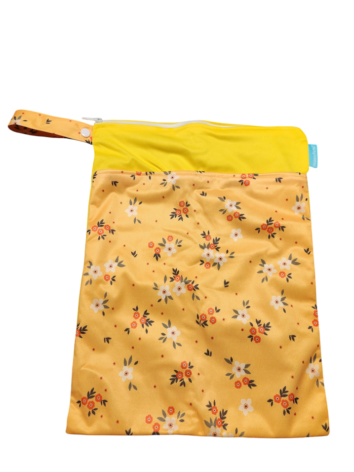 Medium Printed Double Zipper Wet Bag 14" x 11.5"